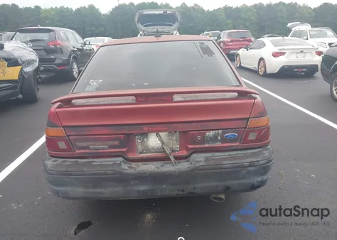 1993 Ford Escort из США, поврежденный, VIN 1FAPP10J7PW296639